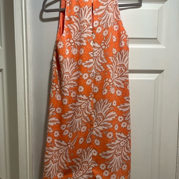LOFT Orange and White  for Casual/Business Dress Size 2 - Picture 6 of 9